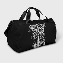 Спортивная сумка Floral Skeleton