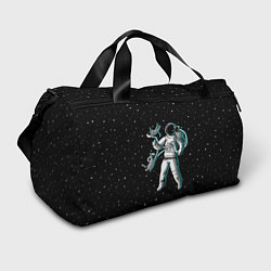 Спортивная сумка Космонавт с котами