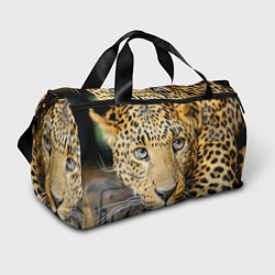 Спортивная сумка Улыбка леопарда
