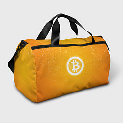Сумки спортивные Bitcoin Orange, цвет: 3D-принт