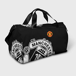 Сумки спортивные Man United: Black Collection, цвет: 3D-принт