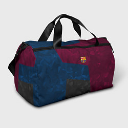 Спортивная сумка FC Barcelona: Dark polygons