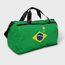 Спортивная сумка Сборная Бразилии: зеленая