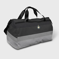 Спортивная сумка ФК Интер: Серый стиль