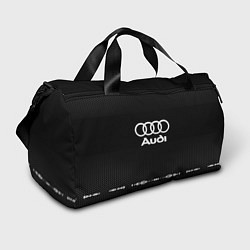 Спортивная сумка Audi: Black Abstract
