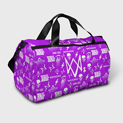 Спортивная сумка Watch Dogs 2: Violet Pattern