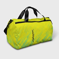 Спортивная сумка Cyberpunk 2077: Yellow