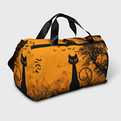 Спортивная сумка Halloween Cat