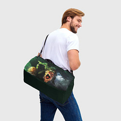 Сумки спортивные Metro exodus - рыба мутант, цвет: 3D-принт — фото 2