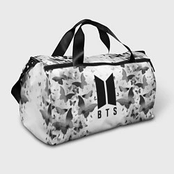 Спортивная сумка BTS: Grey Butterflies