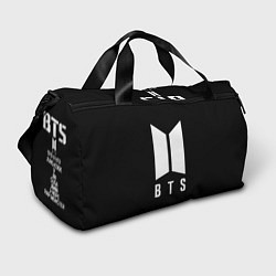 Спортивная сумка BTS лого белое