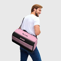 Сумки спортивные Blackpink - розово-черный, цвет: 3D-принт — фото 2