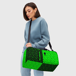 Сумки спортивные BILLIE EILISH x LV Green, цвет: 3D-принт — фото 2