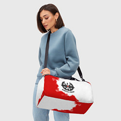 Сумки спортивные Войска связи, цвет: 3D-принт — фото 2