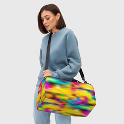 Сумки спортивные Радужный звездопад, цвет: 3D-принт — фото 2