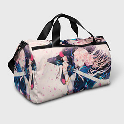 Сумки спортивные Girl with katana, цвет: 3D-принт