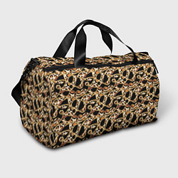 Спортивная сумка Versace Леопардовая текстура