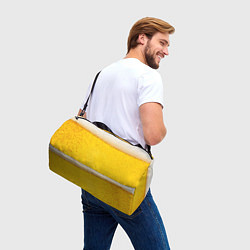 Сумки спортивные Пиво, цвет: 3D-принт — фото 2