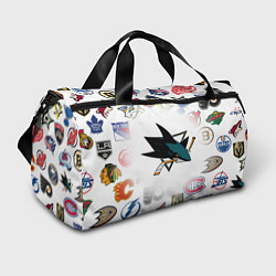Спортивная сумка San Jose Sharks NHL teams pattern