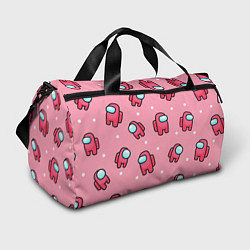 Спортивная сумка Among Us - Розовый цвет