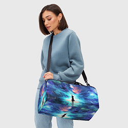 Сумки спортивные Дотянуться до космоса, цвет: 3D-принт — фото 2