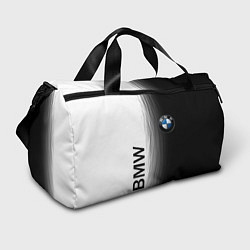 Сумки спортивные Black and White BMW, цвет: 3D-принт