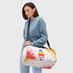 Сумки спортивные Pop It - Rocket - Paint, цвет: 3D-принт — фото 2