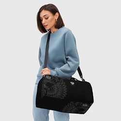 Сумки спортивные Russia Black Side New 202223, цвет: 3D-принт — фото 2