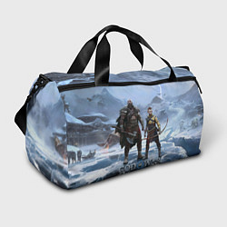 Спортивная сумка Кратос и Атрей Рагнарек