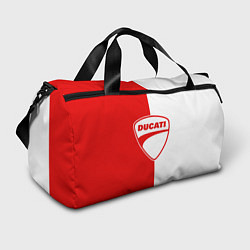 Спортивная сумка DUCATI WHITE RED STYLE LOGO