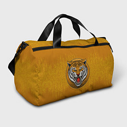 Спортивная сумка Голова свирепого тигра