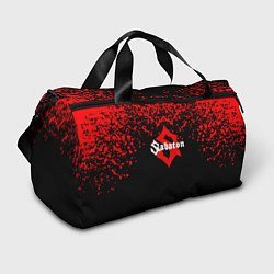 Спортивная сумка Sabaton красные брызги
