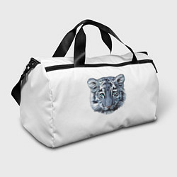 Спортивная сумка Взгляд белого тигра