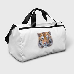 Спортивная сумка Тигр рыжий полосатый