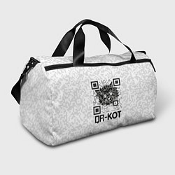 Спортивная сумка QR код котик