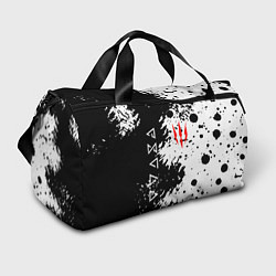 Спортивная сумка The Witcher black & white