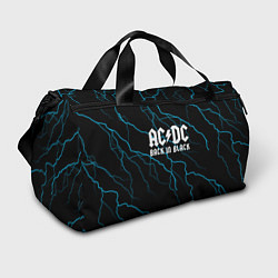 Сумки спортивные ACDC - Молнии, цвет: 3D-принт