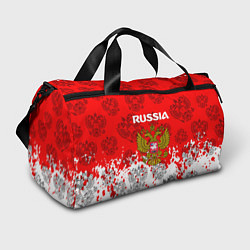 Спортивная сумка Russia Паттерн Гербов