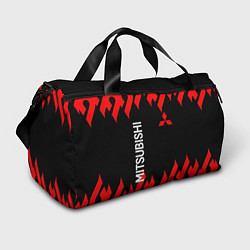 Спортивная сумка Mitsubish: Нарисованный огонь