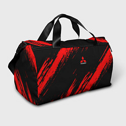 Спортивная сумка Mitsubishi Texture Red