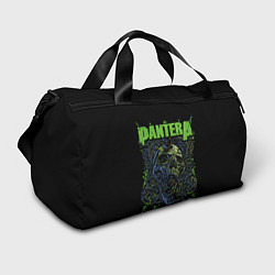 Спортивная сумка Pantera green череп