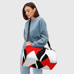 Сумки спортивные TELSA MOTORS RED, цвет: 3D-принт — фото 2