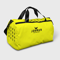 Спортивная сумка Узор Yellow Jorman Air Dope Street Market