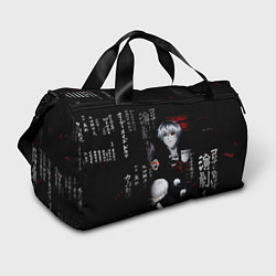 Спортивная сумка Токийский Гуль Иероглифы Tokyo Ghoul