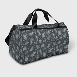 Спортивная сумка Морские Котики: Черный