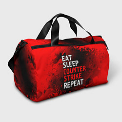 Спортивная сумка Eat Sleep Counter Strike Repeat Брызги