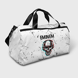 Спортивная сумка Eminem ЧЕРЕП Потертости