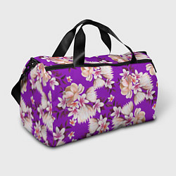 Спортивная сумка Цветы Фиолетовый Цветок