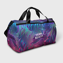 Сумки спортивные Neon beach, цвет: 3D-принт