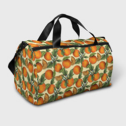 Спортивная сумка Узор Апельсиновое настроение